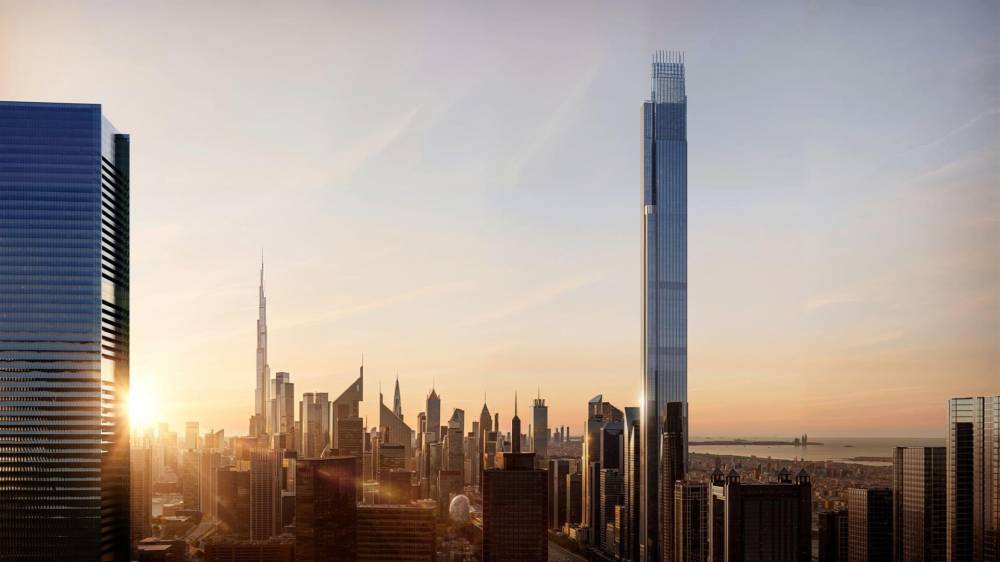 Burj Azizi — Detail view