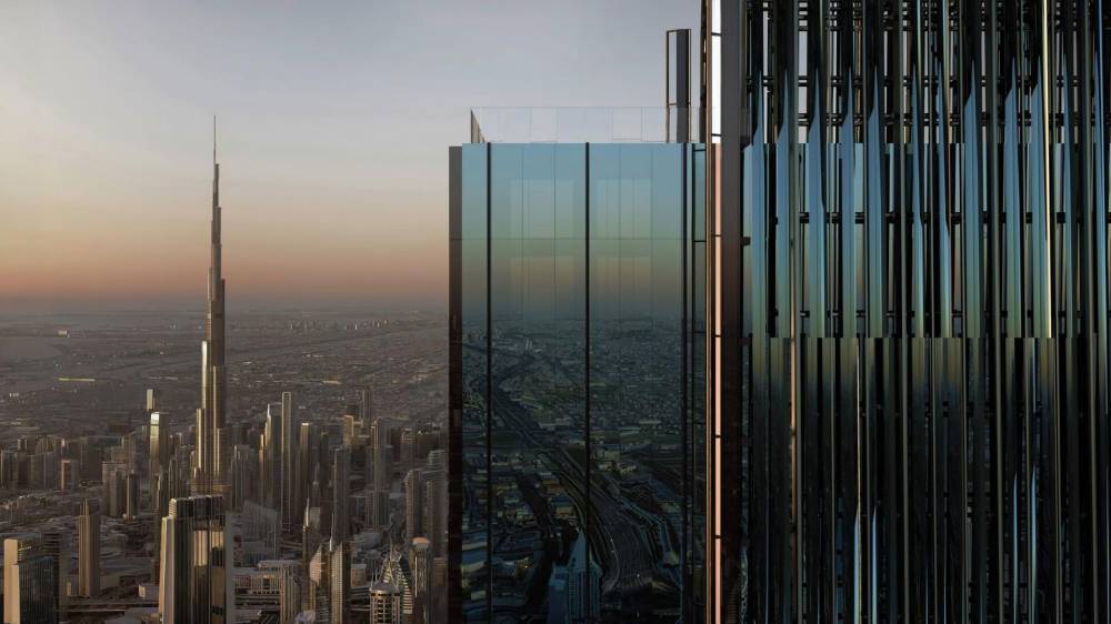 Burj Azizi — Detail view